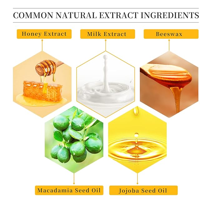 4 Piece Honey Milk Lip Mask