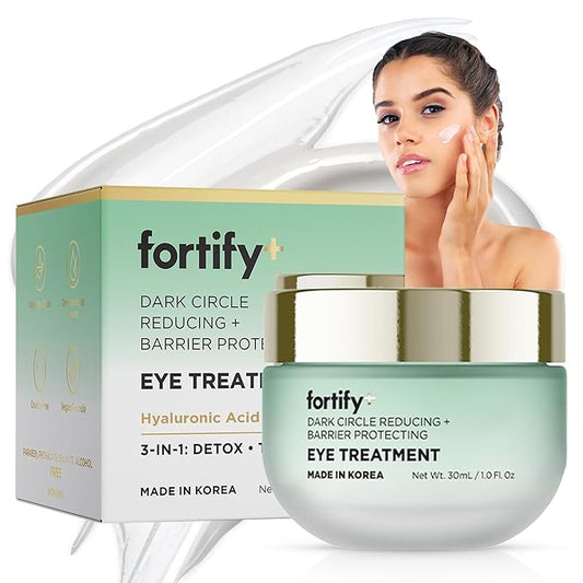 Fortify 9-in-1 Eye Treatment for Dark Circle & Barrier Protection - Dermatologist Tested - Anti-Aging Korean Skincare - 30ml / 1.0 Fl.Oz