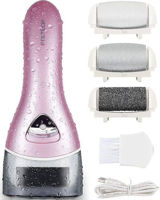 Electric Foot Callus Remover, Electronic Foot File Pedicure Kits, Rechargeable Portable Callus Remover for Feet, Professional Pedicure Tools, Foot Care Perfect for Dead Skin Ideal Gift