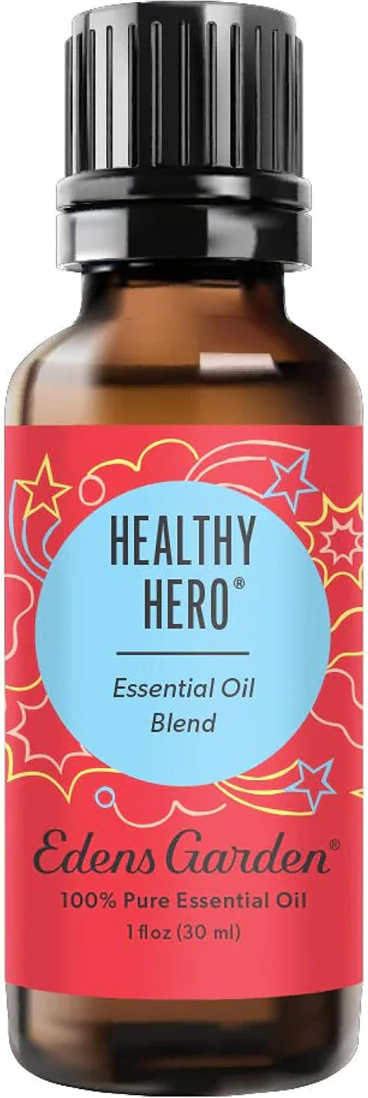 Edens Garden Healthy Hero OK for Kids Essential Oil Synergy Blend, 100% Pure Therapeutic Grade (Undiluted Natural/Homeopathic Aromatherapy Scented Essential Oil Blends) 30 ml