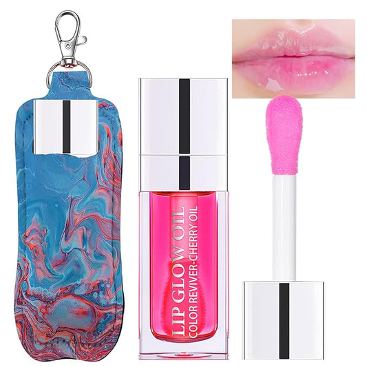 Hydrating Lip Glow Oil, Plumping Watery