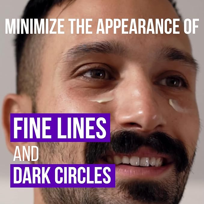 Eye Renew Night Time Anti Aging Eye Cream for Dark Circles Under Eye Treatment, Eye Repair Cream, Puffy Eyes Treatment with Vitamins, Improves Tone & Texture, Light Mens Eye Cream