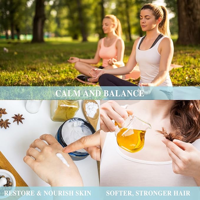 Jasmine Essential Oil 30ML/ 1.01FL.OZ, MAYJAM Pure Jasmine Oil Aromatherapy Essential Oil for Massage, DIY Soap, Ideal for Home Yoga Use