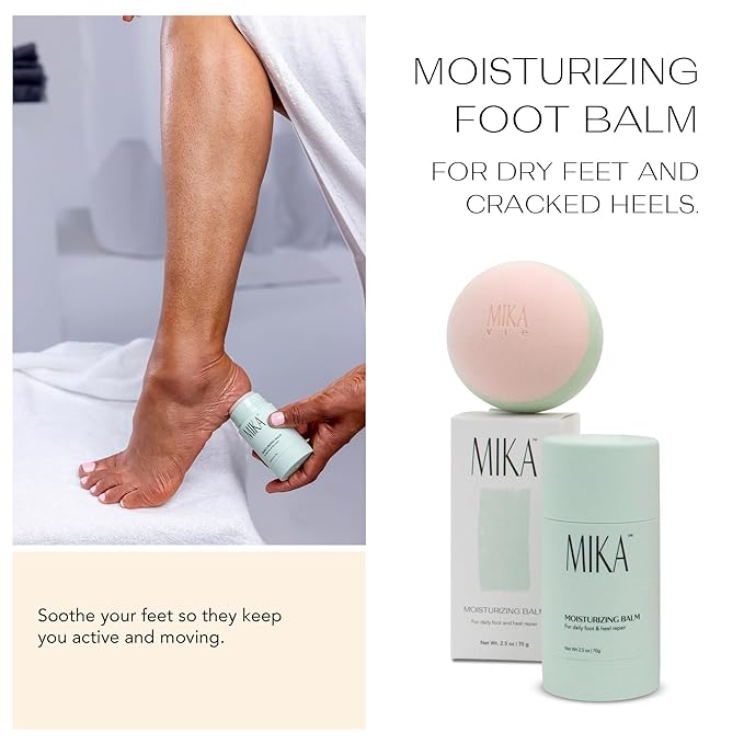Pamper Me Bundle Body Oil Foot Balm Massage Ball | 3-Piece Beauty Kit with Organic Body Oil for Dry Skin Foot Balm for Dry Cracked Feet and Massage Ball | Clean Beauty, Vegan and Paraben Free