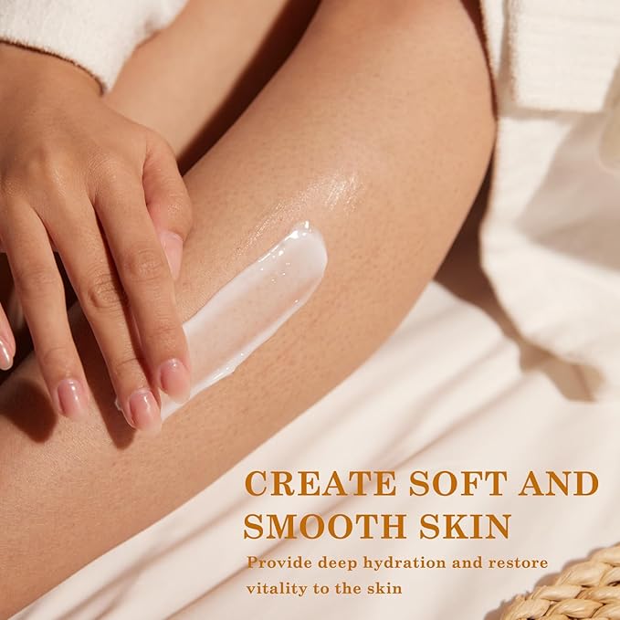 Princess Belle Tallow Lotion, Beef Tallow for Skin Face, Shea Butter Body Lotion for Women and Men Dry Skin, Deep Moisturizing, Hydrating and Softening, Smell Good, 200ml(6.8floz)