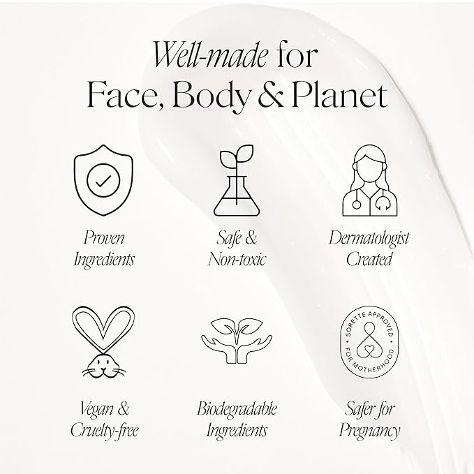 Doctor Rogers Night Repair Treatment REFILL. Restoring & Hydrating Anti-Aging Face Serum with Glycolic Acid, 1 Ounce (30 ml)