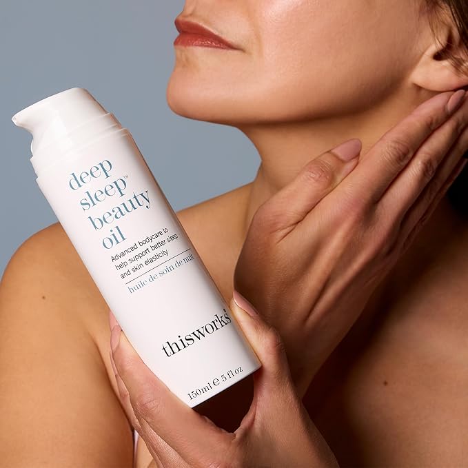 This Works Deep Sleep Beauty Oil – Clinically Proven Nighttime Treatment with Bakuchiol & Botanical Oils, Improves Skin Elasticity & Barrier Function, 5 Fl Oz