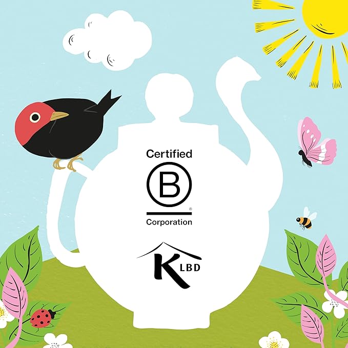 Clipper Tea Strawberry & Elderflower Herbal Tea – Caffeine Free, USDA Organic, Great Hot or Iced – Refreshingly Fruity, Natural, Fair & Delicious – 50 Tea Bags