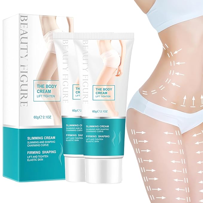 Skin Firming Body Cream, Moisturizing Body Lotion for Extremely Dry Skin, Fat Burning, Massage Cream for Body, Lightweight and Fast Absorbing, Non-Greasy, Body Lotion for Women and Men (2)