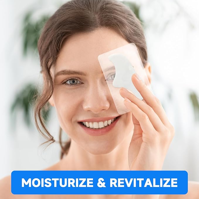 POSTA 12pcs Forehead Wrinkle Patches, Smooth Wrinkles Fine Lines, Anti-Wrinkle Patches with Hydrolyzed Collagen, Aloe, Vitamin E, Forehead Wrinkles Treatment for Women and Men