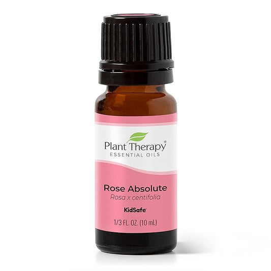 Plant Therapy Rose Absolute Essential Oil 100% Pure, Undiluted, Natural Aromatherapy, Therapeutic Grade 10 mL (1/3 oz)