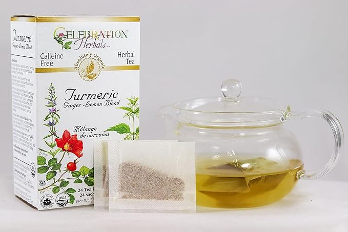 Celebration+Herbals+Turmeric+Ginger+-+Lemon+Blend+24+Count