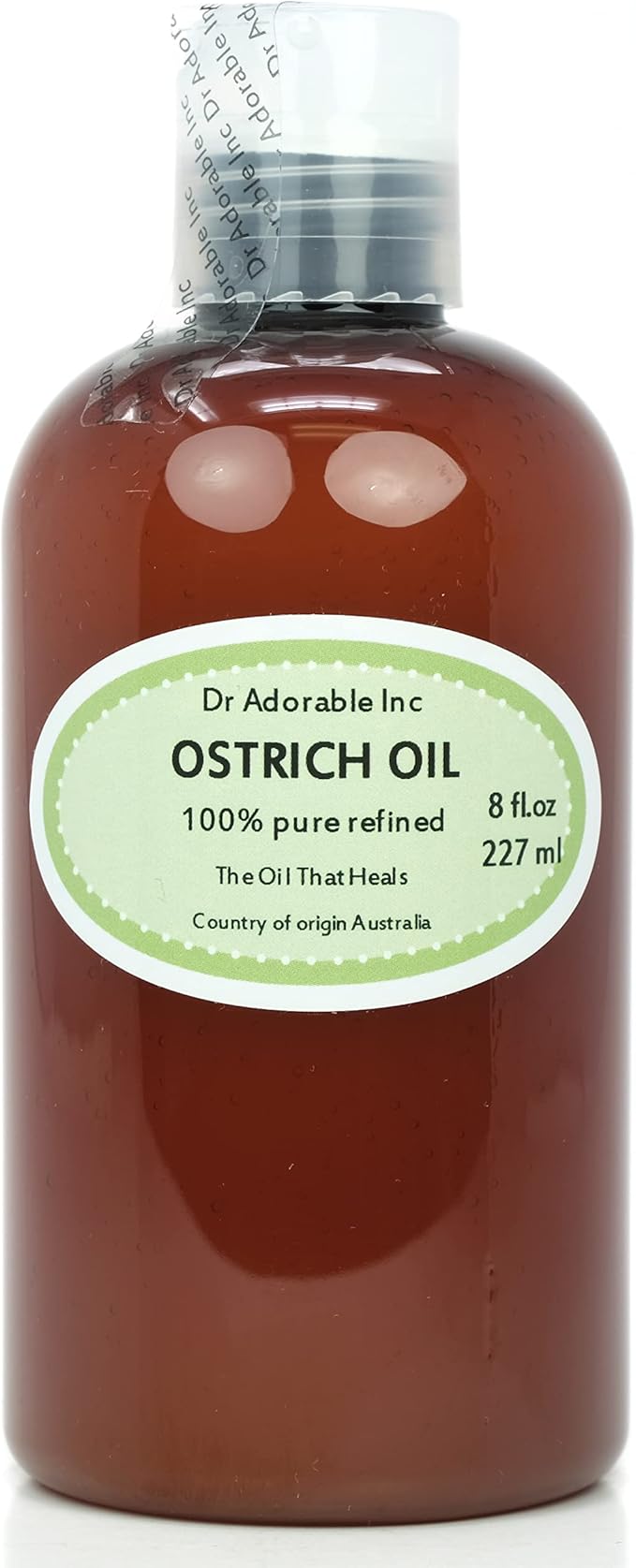 Dr Adorable - 8 oz - Ostrich Oil - 100% Pure Natural Premium Organic