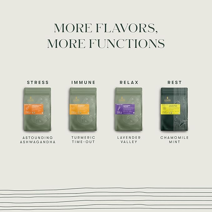 Luxmi Estates Purely Peppermint 50 Tea Bags | USDA Certified Organic Herbal Tea | Mint Tea Best for Night Time | 50 Cups Bulk Pack