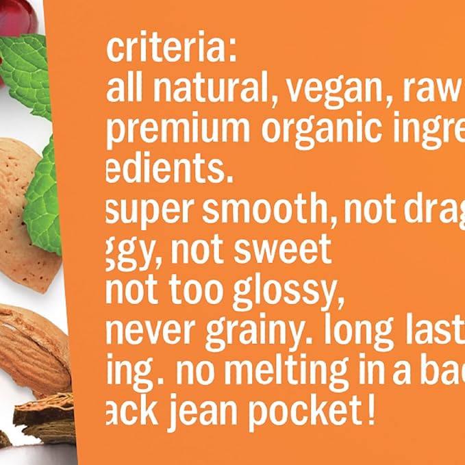 Hurraw! Almond, Coconut, Licorice Lip Balms, Palm