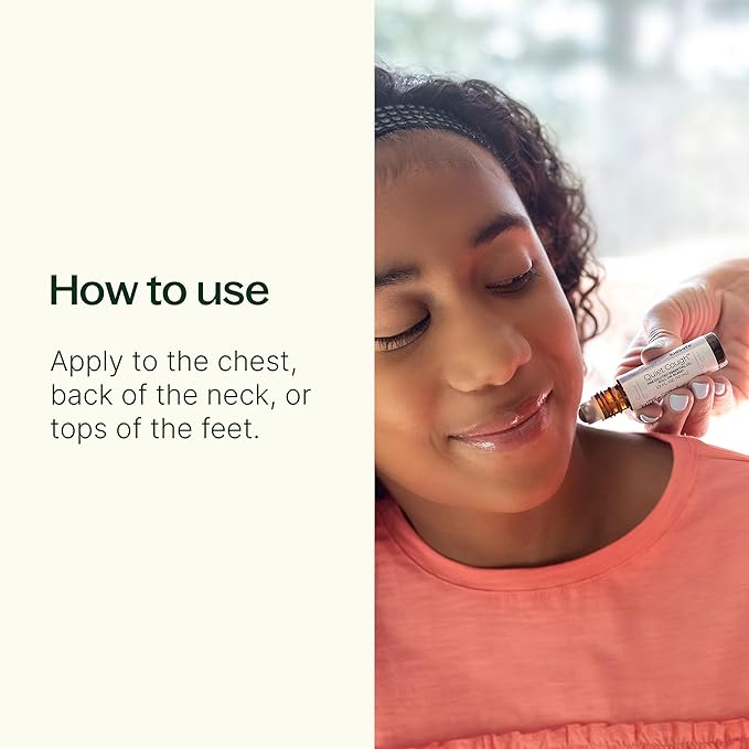 Plant Therapy Quiet Cough KidSafe Pre-Diluted Essential Oil Roll-on 10 mL (1/3 oz) 100% Pure, Therapeutic Grade