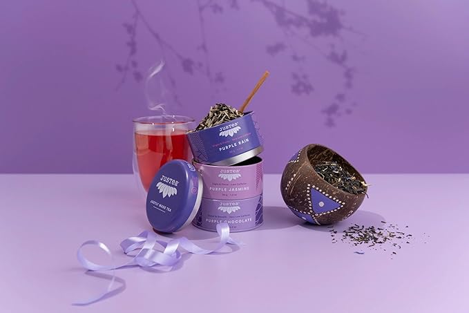 JUSTEA Purple Tea Trio, Jasmine , 102 GR