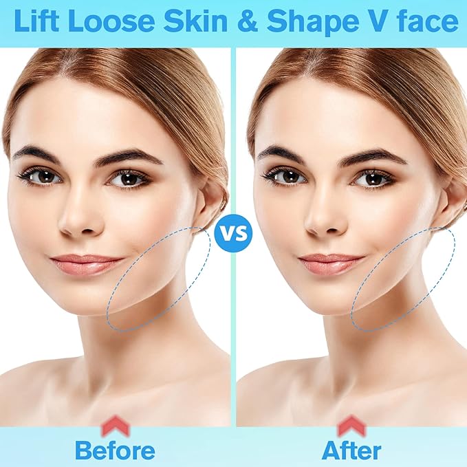 Face Tape Lifting Invisible,200PCS Face Lift Tape Invisible Neck Tape Face Lifter Tape Instant Lifting for Neck, Eyes, Jowls & Double Chin Sagging Skin | V-Line Facial Tapes for Woman Makeup