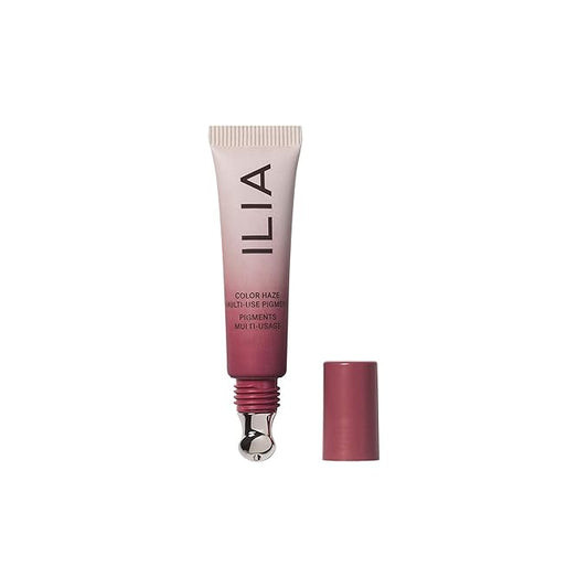 ILIA - Color Haze Multi-Use Matte Pigment | Cream Blush + Lip Color In One | Nourishing, Fuss-Free Application | Non-Toxic, Vegan, Cruelty-Free, Silicone-Free (Sing, 0.23 fl oz | 7 ml)