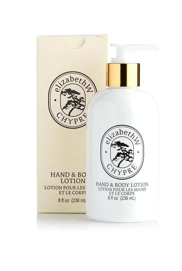 elizabeth W Chypre Hand and Body Lotion, 8 Fluid Ounces