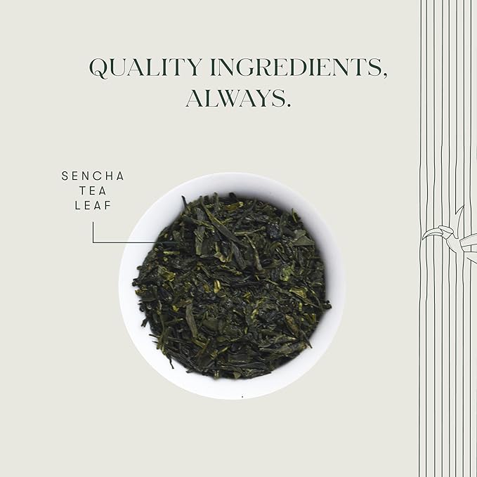 Luxmi Estates - Japanese Sencha Green Tea - 50g (25 cups) | Authentic Japanese Sencha Tea by First Leaves | Mild, Rich & Refreshing Premium Tea