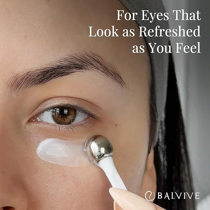 Eye Serum Treatment with Retinol, Caffeine & Multi-Peptides for Dark Circles, Puffiness, Wrinkles & Fine Lines - Hydrating & Revitalizing Under-Eye Cream for Women & Men, 30ml