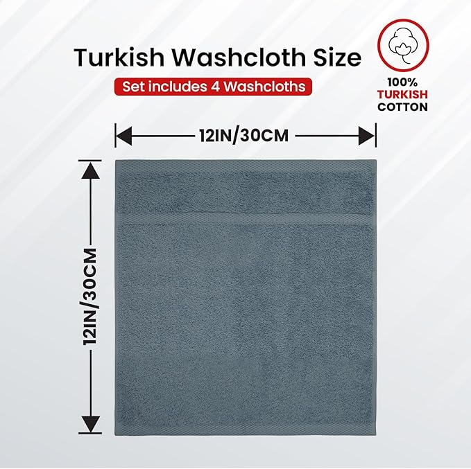 Infinitee xclusives blue wash cloths