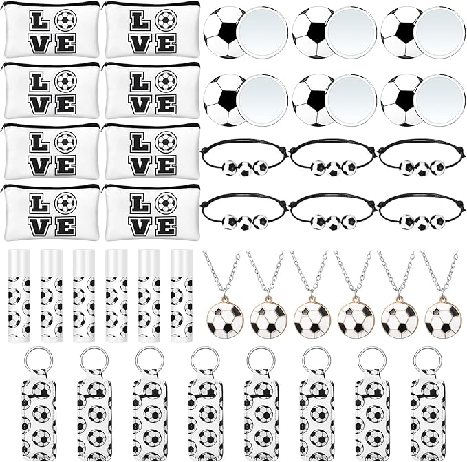 72 Pcs Sports Team Gifts Include (Black,