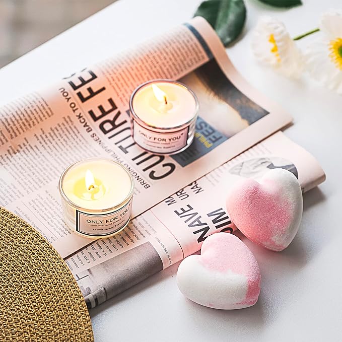 Jimi&Jimu Birthday Gifts for Women – Luxurious Gift Basket Self Care Gifts for Women – Premium SPA Gifts for Women for Sister, Best Friend, Birthday Gifts for Mom, Thank You Gifts