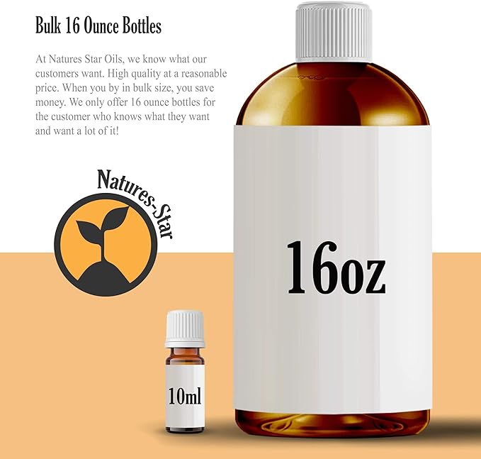2 Pack 16oz Bulk Size Tea Tree Essential Oil - (32 Ounce Total) - Therapeutic Grade Essential Oil - 16 Fl Oz Tea Tree Oil Bottles - Bulk Tea Tree Oil - Bulk Essential Oils