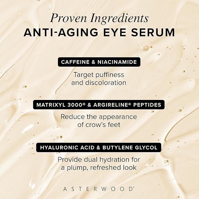 Asterwood Triple Repair Serum (1 oz) + Hyaluronic Acid Eye Serum