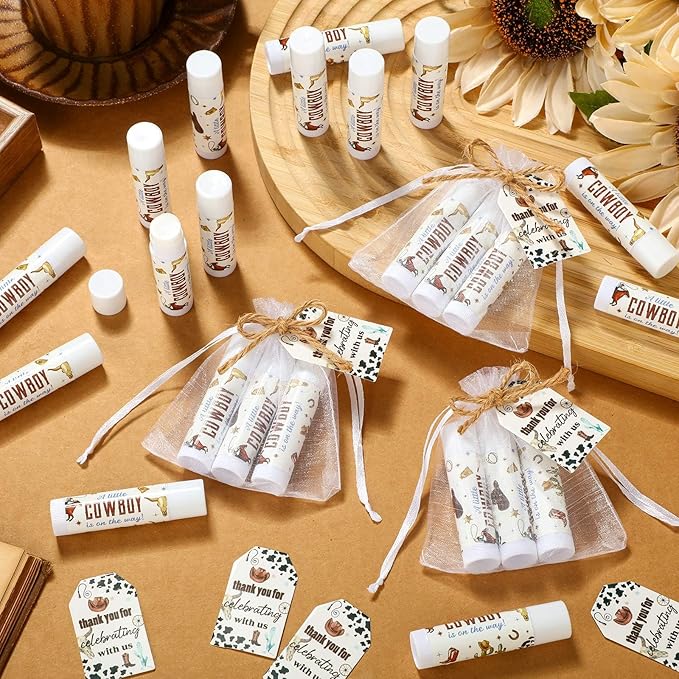 Demissle 50 Pcs Baby Shower Lip Reveal