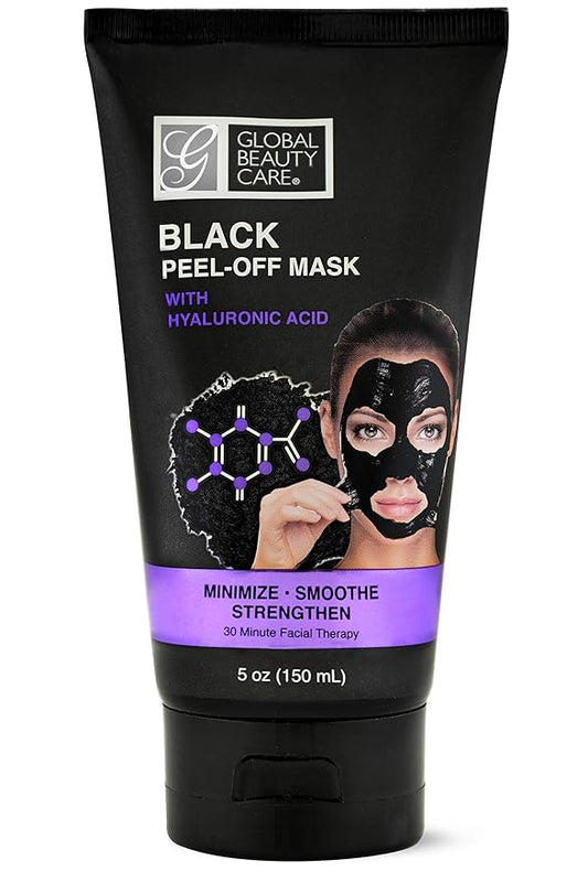 Global Beauty Care Black Peel-off Mask with Hyaluronic Acid