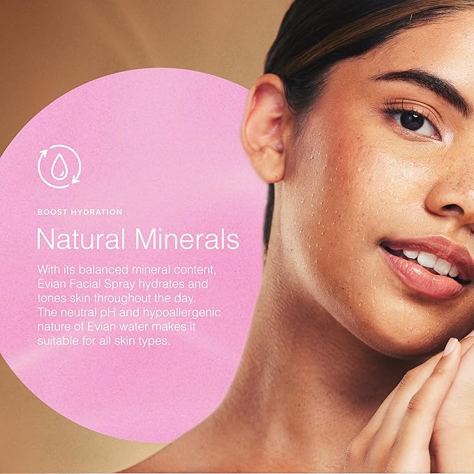 Evian Facial Spray, 1.7 oz. Travel 6-Pack