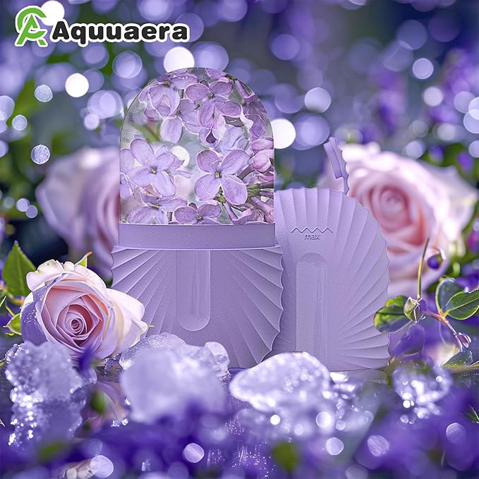 Ice Face Roller, Ice Cube Roller for Face，Facial Beauty Ice Roller Skin Care Tools,De-Puff Eye Bags, Reduce Migraine Pain（Purple）