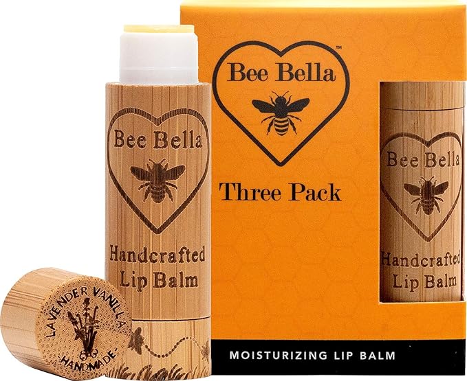 Bee Bella Lip Balm, Lavender Vanilla, Organic