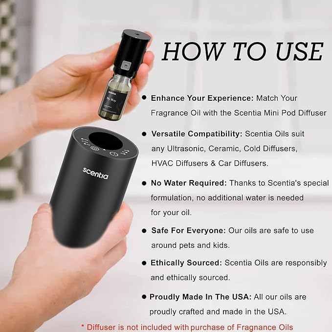 Designer Perfume Dupe Diffuser Oil 3X20ml | Inspired by Iconic Perfumes| Essential Oil Blend for Aromatherapy waterless diffusers & Humidifiers |Notes of Sandalwood, Rose, Lavender, Jasmine