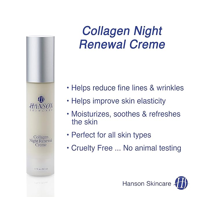 Anti Aging, Dr recommended Collagen Boosting Moisturizer Cream - 1.7 oz