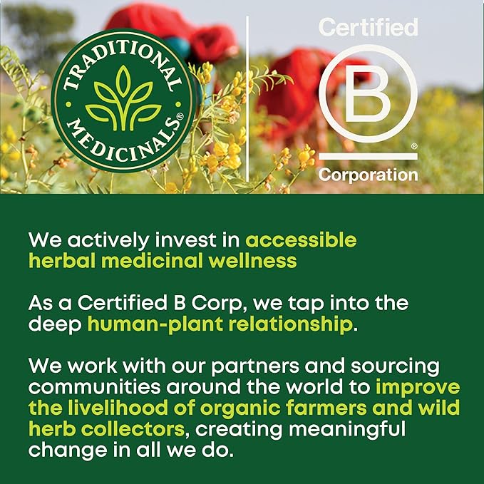 Traditional Medicinals Tea, Organic Smooth Move, Relieves Occasional Constipation, Senna, 96 Tea Bags (6 Pack)