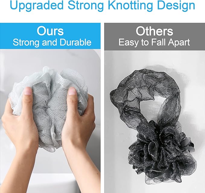 Amazerbath loofah sponge 60g/piece, exfoliating