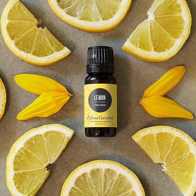 Edens Garden Lemon Essential Oil- 100% Pure Premium Grade, Undiluted, Natural, Therapeutic, Aromatherapy, The Best for Diffuser, Laundry, Humidifiers, Kid Safe 118 ml (4 fl oz)