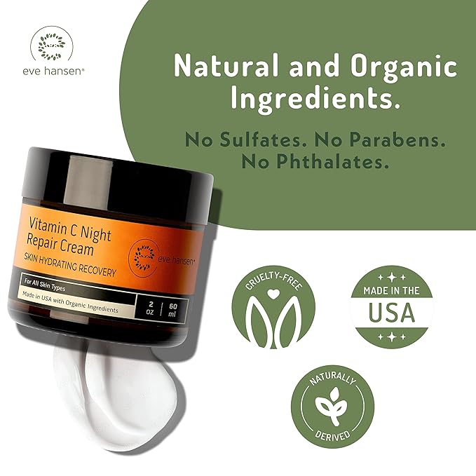 Eve Hansen Vitamin C Night Cream and Face Wash