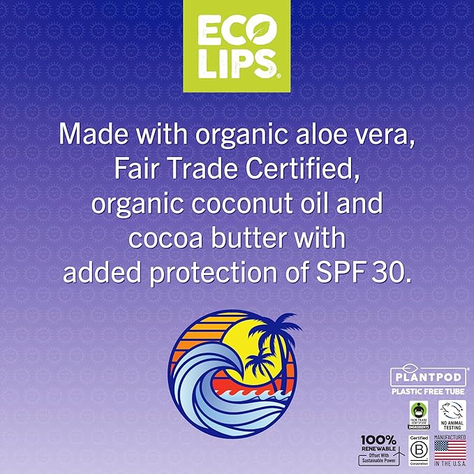 Eco Lips Classic Sport Broad Spectrum Vanilla