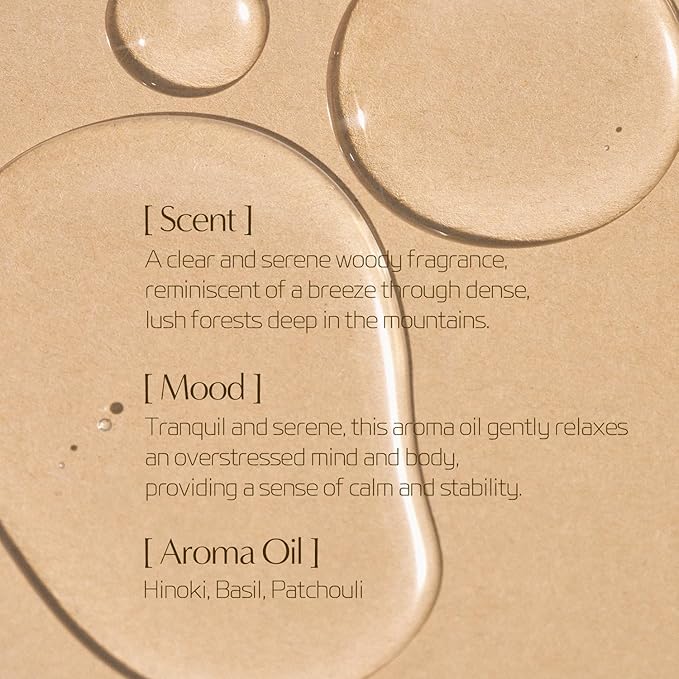 Mood Enhancer Serenity Face & Body Oil 2.7 fl.oz. (80ml) - Vegan Aromatherapy, Basil & Hinoki Scent, Hinoki Oil, Hydrating Facial, Body Oil for Nourishing, Glowy Skin, Gua Sha Oil