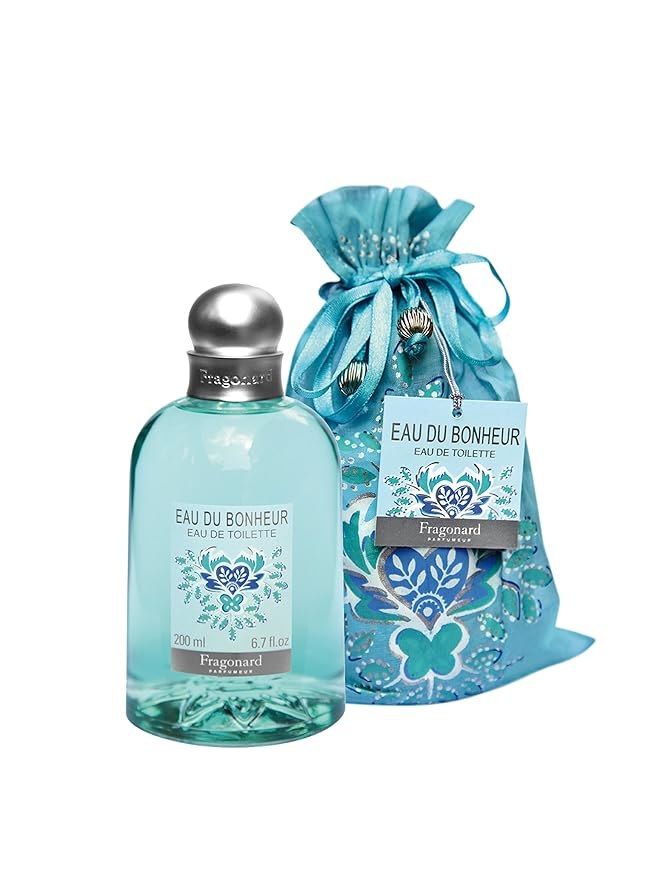 Fragonard French Luxury Eau de Toilette EAU DU BONHEUR 6.76 oz