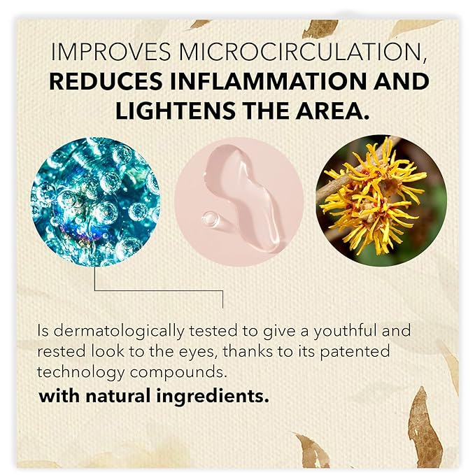 Marie d'Argan Eye Contour Serum - Puffiness and Dark Circles - relieves bags puffiness, reduces wrinkles, fades dark circles 30 ml