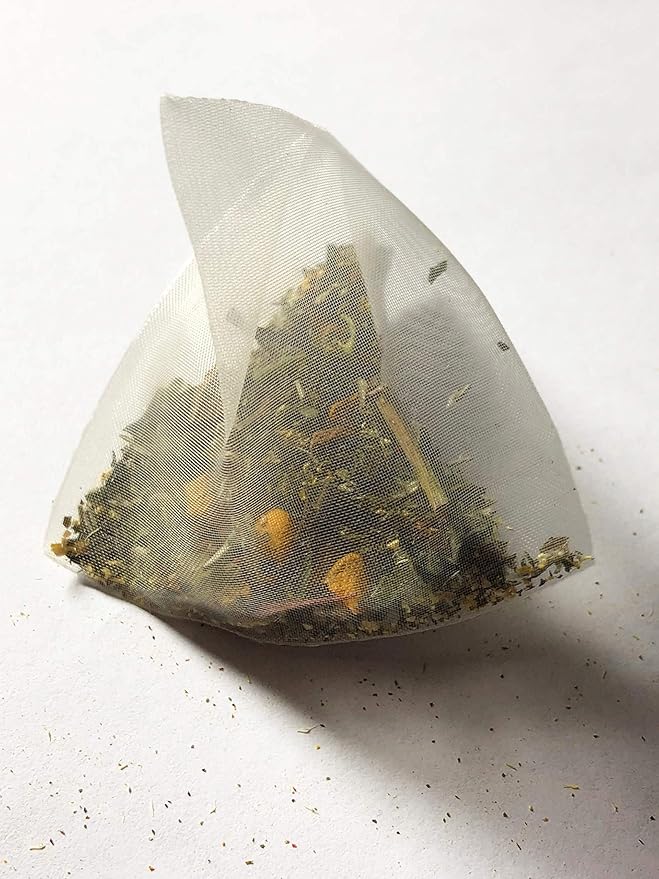 FIRE TEAS - 14 DAY TEA CLEANSE - Organic Turmeric (Curcumin), Ginger, White Peony Tea, Cardamom, Cinnamon, Hibiscus & Saffron - 20 Times More Anti Oxidants - Manufactured in the USA