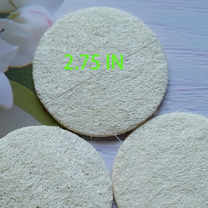 30 pcs exfoliating loofah face
