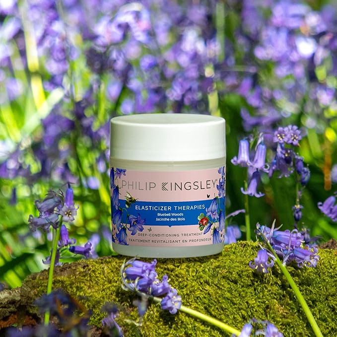 Elasticizer Therapies Bluebell Woods Deep-Conditioning Treatment Hair Mask Repair for Dry Damaged Curly Hair Hydrate Condition Strengthen Reduce Frizz Add Bounce Shine, 5.07 fl oz (150ml)
