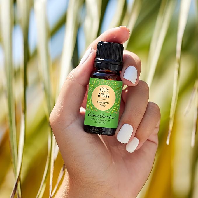 Edens Garden Aches & Pains OK for Kids Essential Oil Synergy Blend, 100% Pure Therapeutic Grade (Undiluted Natural/Homeopathic Aromatherapy Scented Essential Oil Blends) 30 ml